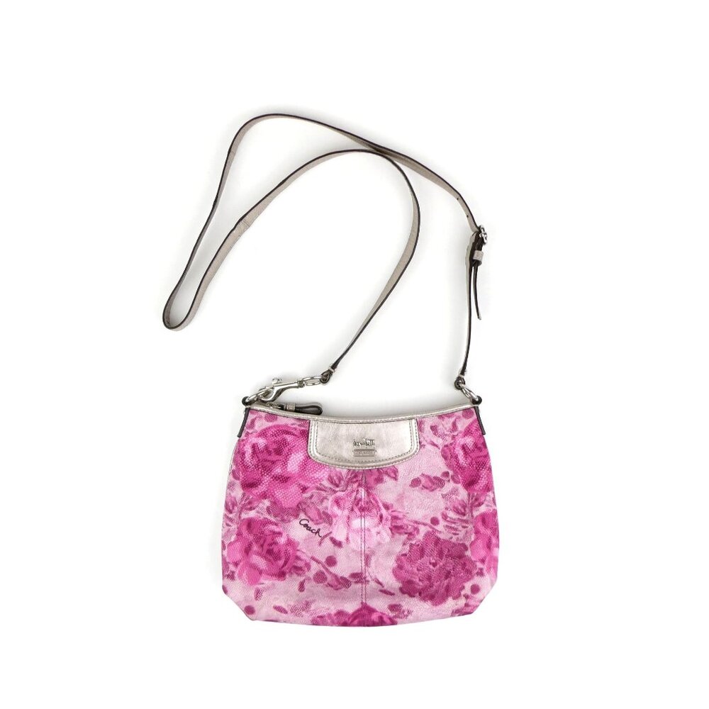 Coach‎ Berry Floral Small Crossbody Purse